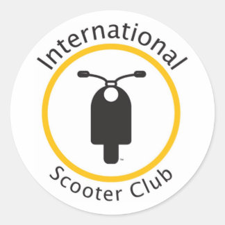 Internationale Scooter Club Sticker