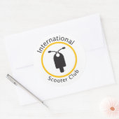 Internationale Scooter Club Sticker (Envelop)