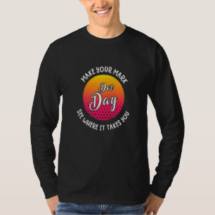 Internationale Stippen Dag 2022 Vintage Zon Set Ma T-shirt