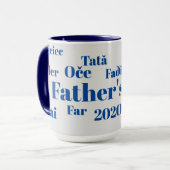 Internationale Vaderdag Mok (Voorkant links)