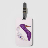 Internationale viering van de dag van de vrouw bagagelabel (Voorkant (verticaal))