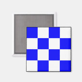 Internationale vlag scheepvaart magneet (Voorkant / Achterkant)