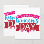 Internationale Vrouwendag (Voorkant / Achterkant)