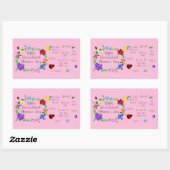 Internationale Vrouwendag 2021 Rechthoekige Sticker (Vel)