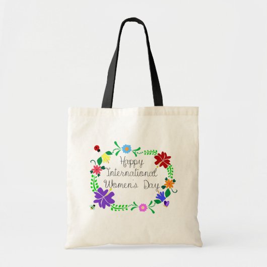 Internationale Vrouwendag 2021 Tote Bag (Voorkant)