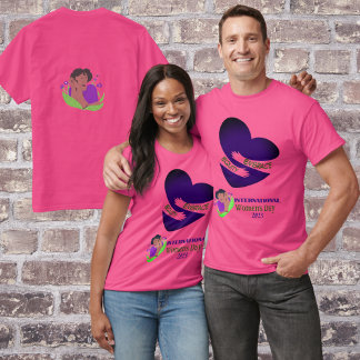 Internationale Vrouwendag 2023 "Embrace Equity" T-shirt