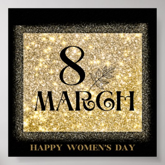 Internationale Vrouwendag 2025: Feminini vieren Poster (Voorkant)