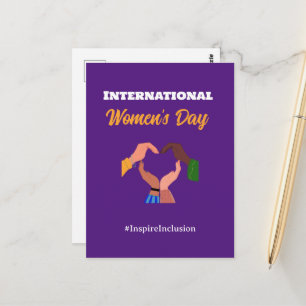 Internationale Vrouwendag 2025 inclusie feminist Briefkaart