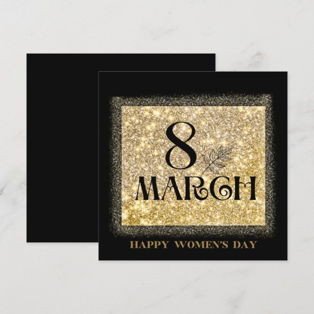 Internationale Vrouwendag 2025: viering van femini (Voorkant / Achterkant)