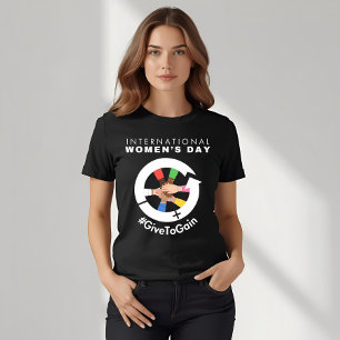 Internationale Vrouwendag 2026 Geef Om Te Krijgen T-shirt