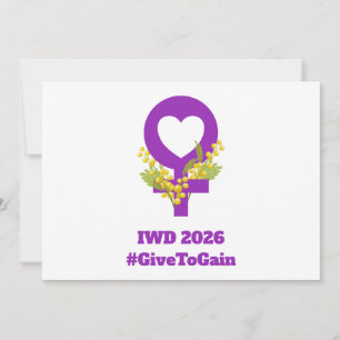 Internationale Vrouwendag 2026 IWD Geef Om Te Krij