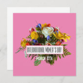 INTERNATIONALE VROUWENDAG 8 MAART (Voorkant / Achterkant)