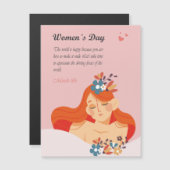Internationale Vrouwendag 8 maart (Voorkant / Achterkant)