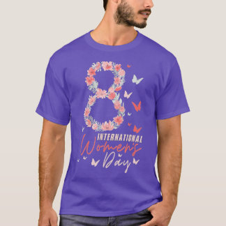 Internationale Vrouwendag 8 maart 2023 T-shirt