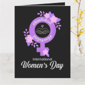 Internationale Vrouwendag 8 maart Kaart (Gele Bloem)
