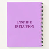 Internationale Vrouwendag 8 maart Notitieboek (Achterkant)