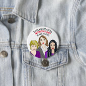 Internationale Vrouwendag - 8 maart Ronde Button 7,6 Cm (In situ)