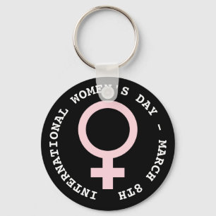 Internationale Vrouwendag - 8 maart  Sleutelhanger