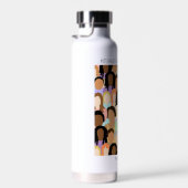 Internationale Vrouwendag - 8 maart Waterfles (Rechts)