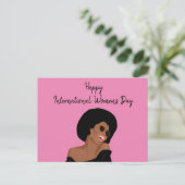 Internationale Vrouwendag Briefkaart (Staand voorkant)