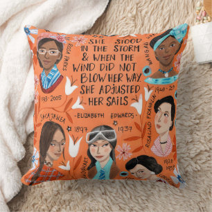 Internationale Vrouwendag Citaat Feministe Kussen
