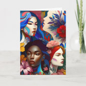 Internationale Vrouwendag Geschiedenis Kaart (Voorkant)