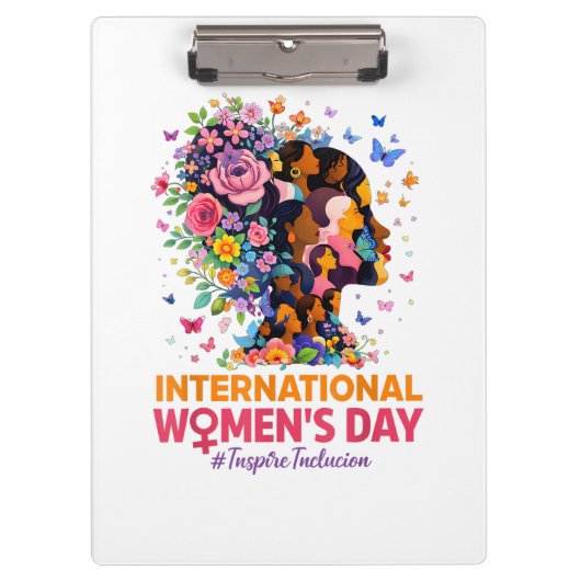 Internationale Vrouwendag Klembord (Voorkant)