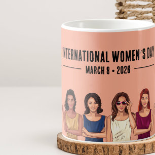 Internationale Vrouwendag Koffiemok