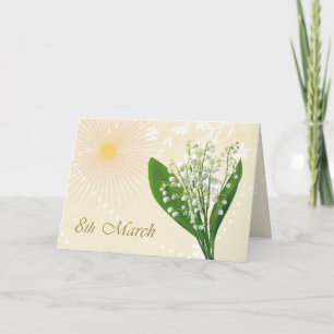 Internationale Vrouwendag, Lily van de vallei Kaart