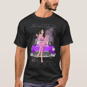 Internationale Vrouwendag: Maand van vrouwengeschi T-shirt