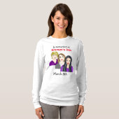 Internationale Vrouwendag - Marcy 8th T-shirt (Voorkant volledig)