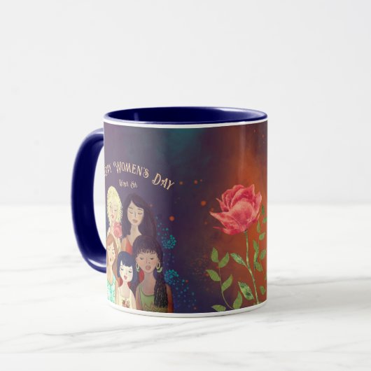 Internationale Vrouwendag multi-etnische vrouw Mu Mok