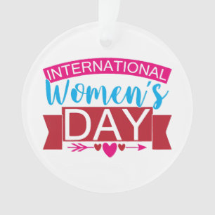 Internationale Vrouwendag Ornament