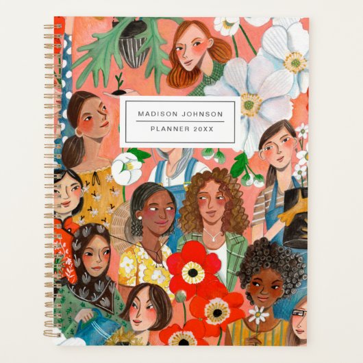 Internationale Vrouwendag Planner (Voorkant)