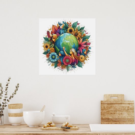 Internationale Vrouwendag Poster (Keuken)