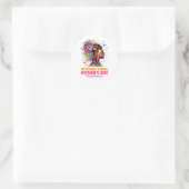 Internationale Vrouwendag Ronde Sticker (Tas)