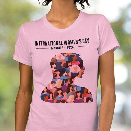 Internationale Vrouwendag T-shirt