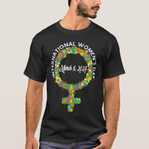 Internationale vrouwendag - vrouw - Symboolventila T-shirt