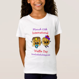 Internationale Wafeldag T-shirt