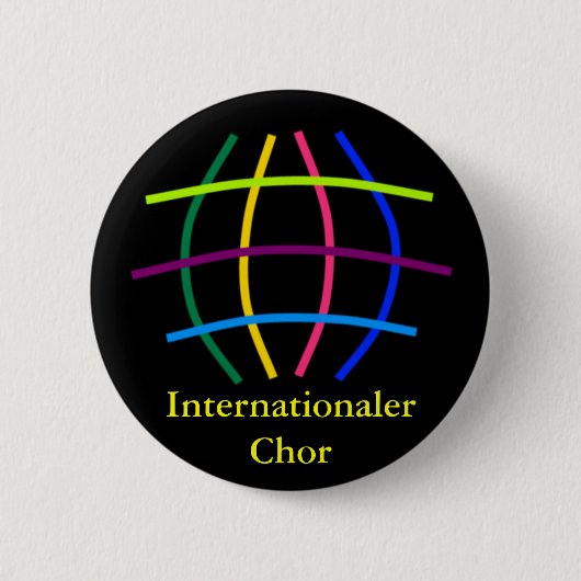 Internationaler Chor Ronde Button 5,7 Cm (Voorkant)