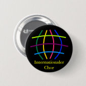 Internationaler Chor Ronde Button 5,7 Cm (Voorkant /achterkant)