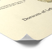 Interne anatomie-Poster voor voet en ankle Poster (Hoek)