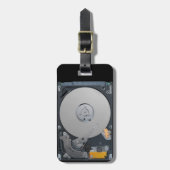 Interne harde schijf bagagelabel (Voorkant verticaal)