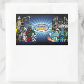 Interne Hero Karakter Banner sticker (Tas)