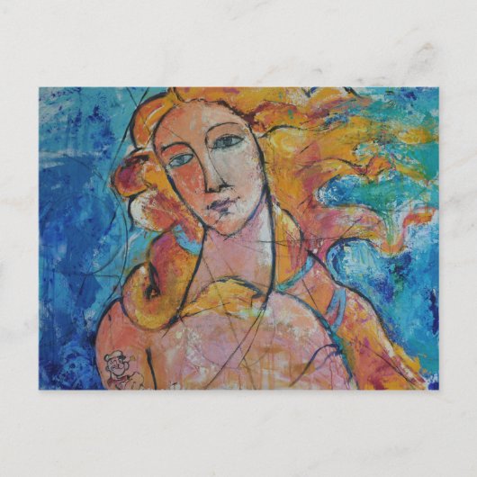 Interne schoonheid horizontale postkaart (Voorkant)