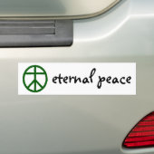 Interne vrede bumpersticker (Op auto)
