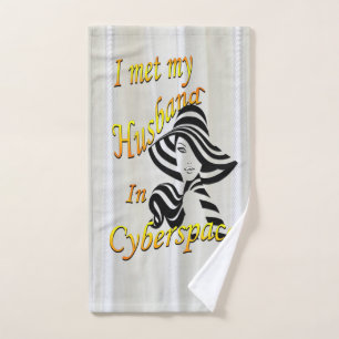 Internet Joke cadeaux Serviette main
