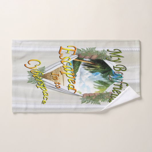 Internet Joke cadeaux Serviette main (Serviette à main)