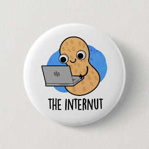 Internet Peanut Pun Ronde Button 5,7 Cm