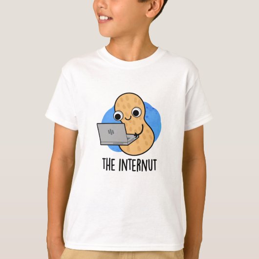 Internet Peanut Pun T-shirt (Voorkant)